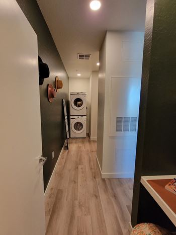 Front load washer & dryer in every home